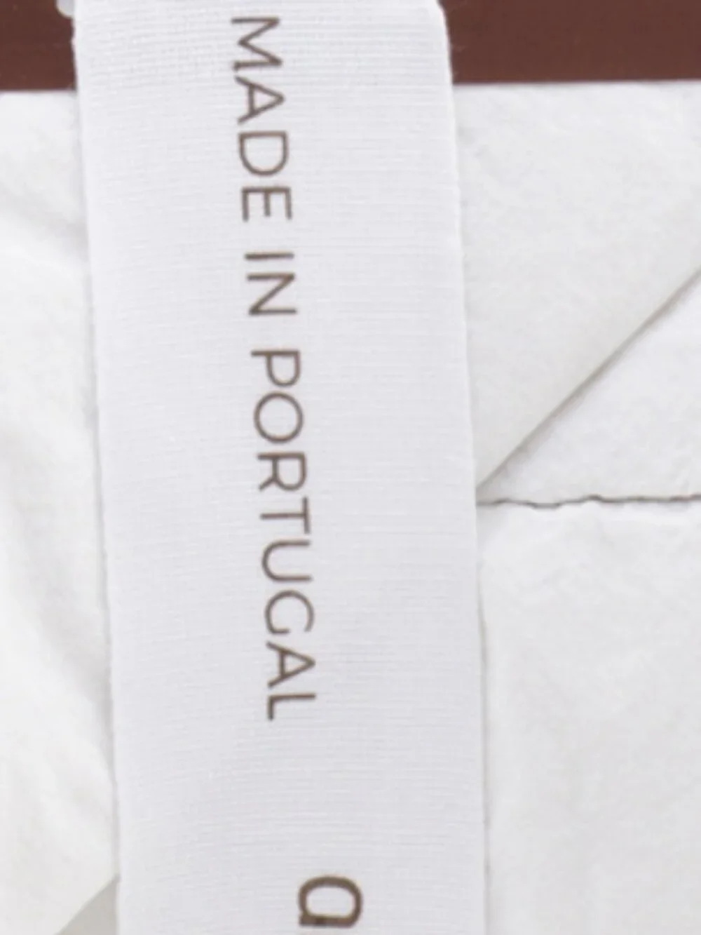 ANTONIO SALGADO Made In Portugal Quilt With Whipstitch Trim